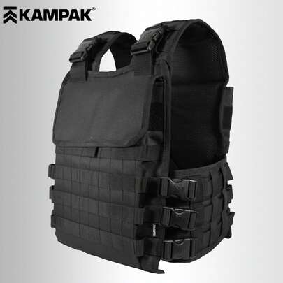 Chaleco Porta Placa y P/Panel Kampak CHPP Tipo Cordura Semi Repelente