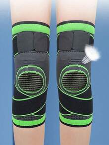 1pc 2025 Spring/Summer New Outdoor Sports Knee Pads, Basketball, Cycling, Knitted Compression Bands, Hiking, Fitness, Running, Breathable And Comfortable Protective Gear Gym Accessories Knee Support Sports Knee Pads Gym Knee Pads