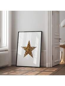 Impressão de pôster de chita vintage, galeria de estampas de chita, capa de revista com estampa de leopardo, decoração estética, pôster e impressões, pintura em tela, quadros de parede, decoração para sala de estar, presentes, moldura opcional - multicolorido - Ver 24