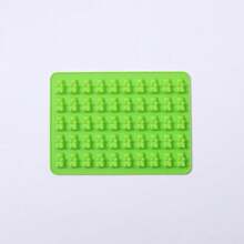 1 件 50 格小熊软糖模具硅胶可爱小熊果冻模具带滴管糖果巧克力软糖模具 DIY 烘焙装饰工具小熊巧克力香皂蛋糕果冻布丁香皂蛋糕模具烘焙工具 - 藍色 - 查看 10