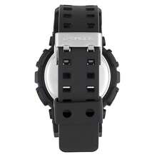 Casio GA100-1A1 Men's G-Shock Black Resin Strap Watch - 黑色 - 查看 3