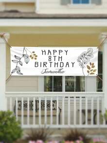 1pc Customized Banner, Graduation Banner, Personalized Full-Color Banner, Suitable For Indoor/ Outdoor Events, Retail, Parties, Images, Logos, Text, Advertisements, Fall Decor, For Family, Class Of 2026 - Multicolor - View 6