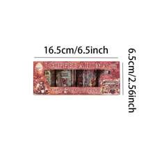 4 Stücke retro Stadtansicht europäisches Kaffee Design (PET Material) Ausschneidedekoration Ruhige Zeit Serie Sammelalbum DIY kreative Werkzeuge Rückkehr zur Schule