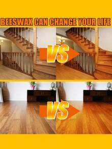 蜂蜡家具上光剂适用于褪色、老化、污渍、木制家具保湿清洁抛光日常保养护理剂，馈赠亲朋好友佳品（新旧款随机发）