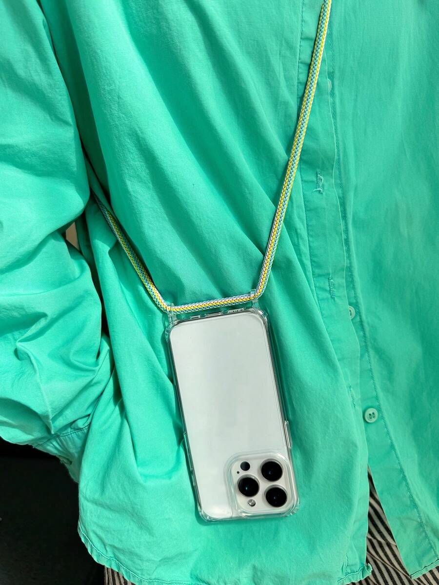 Holiday Stuff Gift Outdoor Crossbody Lanyard Phone Case With Lanyard Strap - Colorful Purple - View 1