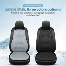 Summer Breathable Car Seat Cushion, Smooth And Durable Ice Silk Seat Cover, Car Seat Cushion And Backrest, All Season Use, Car Interior Accessories