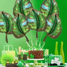 6 sztuk Palm Leaf Tropical Balloon, Summer Hawaii Foil Balloon Decor na imprezę, urodziny, hawajską plażę, imprezę przy basenie