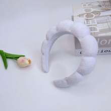 1pc Women Simple Cloud-Shaped Headband For Washing Face Hairband Diadema Hair Hoop