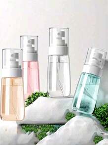 1 buc 60ml/30ml Sticlă Spray cu Atomizor de Spray de Păr, Pulverizator de Stilist cu Aspirație Fină 360 de Grade Mini Sticlă Spray cu Pompă, Recipient Transparent Atomizor de Parfum, Sticlă Spray de Călătorie Reîncărcabilă Pentru Loțiune, Șampon