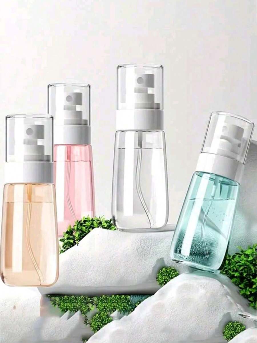 1 buc 60ml/30ml Sticlă Spray cu Atomizor de Spray de Păr, Pulverizator de Stilist cu Aspirație Fină 360 de Grade Mini Sticlă Spray cu Pompă, Recipient Transparent Atomizor de Parfum, Sticlă Spray de Călătorie Reîncărcabilă Pentru Loțiune, Șampon