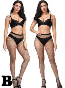 Women's Sexy Fishinet Leggings, For Daily Life,High Waisted Mesh Pantyhose, Slim Fit, Comfortable, Suitable For All Seasons, Dates, Parties, Dances, Fashion, Personalized, Sexy, Versatile.