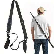 Adjustable Fishing Rod Protective Cover, Portable Fishing Rod Multifunctional Back Strap