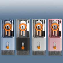 Ferramenta de Limpeza de Teclado 10 em 1 (1 peça), Escova Multiuso, Adequado para Telefone, Fones de Ouvido, Computador, Laptop, Relógio, Câmera, Lente, Caneta de Limpeza Profissional, Ferramenta de Limpeza de Fone de Ouvido Portátil