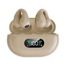 NEW SENYANG New Senyang True Wireless Clip-On Sports Headset Music Hanging Video Comfortable TWS HIFI Dolby Bass Stereo HD Calling Earphones Adapted For Android Compatible With Iphone Cellphone Gaming Earpieces Couples Business Smart Headphones