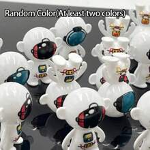 Random Color Astronaut Flip No Spill Tumbler Roly-Poly Toy - Fun Swinging Rocking Cup, Suitable For Party Favors, Holiday Gifts, And School Prizes