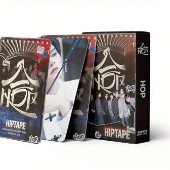 55pcs Stray HOP Support LOMO Card KPOP SKid Collection Postcard Stickers