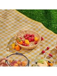 300 X 200 Cm Picnic Blanket, Picnic Mat, Foldable With Handle, Suitable For Hiking, Travel, Outdoor Camping, Park, Garden, Beach, Camping