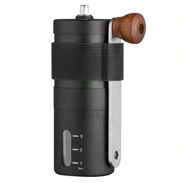 Manual Coffee Grinder, Stainless Steel Hand Coffee Grinder With Hand Crank, Ceramic Burr Mini Hand Grinder For Coffee Beans With Adjustable Fineness, Portable Grinder For Camp