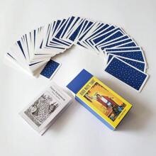 La versión en español de la carta del Jinete en la baraja de adivinación del juego de mesa en la versión en español es un libro guía para principiantes, un libro guía de cartas de oráculo, adecuado para principiantes, que incluye un libro guía y un libro guía de cartas de oráculo