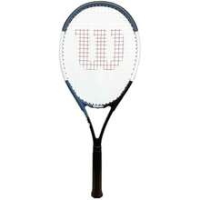 Wilson Nemesis Team 103 Tennis Racket Graphite Grey White Black - 41/8inches(L1) - View 3