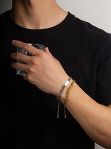 1pc Multifunctional Minimalist Stylish Hip Hop Men's Bracelet - Men's Bracelets - View 1