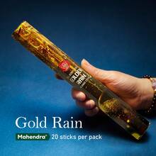 [Mahendra 香棒] 20 根香棒，Mahendra - 薰衣草、檀香、莲花、麝香、白鼠尾草、夜皇后、茉莉、广藿香、椰子、蜂蜜、金雨等 - 非常适合瑜伽、冥想、空气清新、祈祷和家居香氛 - 彩色 - 查看 22