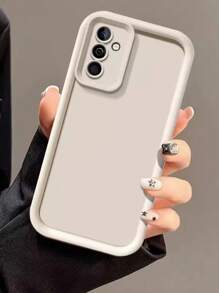 2 piezas de fundas de teléfono de unicolor simple de color dopamina, fundas de teléfono anti-caídas con tacto suave mate y lente gruesa para 15 Pro Max/16 Pro Max/16 Pro/14 Pro Max/14 Pro/13 Pro Max, 16, Galaxy A54/A55/S22 Ultra/S23 Ultra/S24 Ultra/13C/12C/X7B/X8B/S25/S25 Plus/S25 Ultra