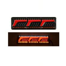 Trailer Truck Rear Flowing Tail Light Indicator For Actros Scanis *2 - 23Q-WIN-UK-24V Steyr taillights-08 - View 5