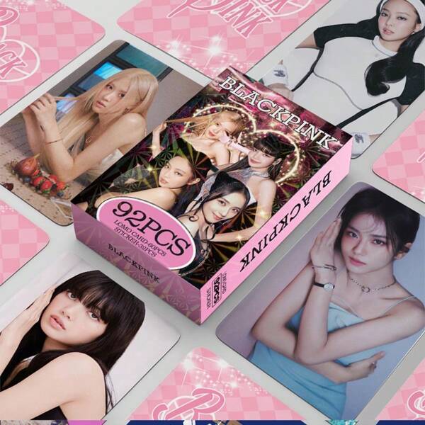 bandai Banpresto 92 Pcs Support Cards,(60pcs Cards + 32pcs Stickers) Double-Sided LOMO, Greeting Cards, Bookmarks, Holiday Gifts, Christmas Gifts, Christmas Gifts