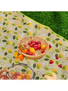 300 X 200 Cm Picnic Blanket, Picnic Mat, Foldable With Handle, Suitable For Hiking, Travel, Outdoor Camping, Park, Garden, Beach, Camping