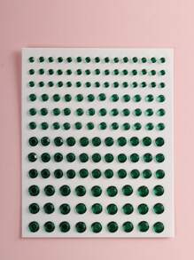 3D Realistic Chunky Glitter Glass Rhinestone Facial Decorations, Suitable For Hair, Eyes, Face, Body Decoration, Gift For Women, Music Festival, Party, Masquerade