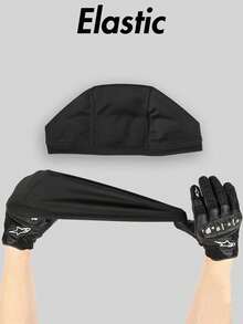 1 szt. Modna oddychająca cienka czapka rowerowa z lodowego jedwabiu, czapka bazowa, czapka górska, czapka podróżna, czapka narciarska. Oddychająca czapka z filtrem przeciwsłonecznym, czapka rowerowa z lodowego jedwabiu, szybkoschnąca oddychająca czapka z filtrem przeciwsłonecznym ze skóry melona, wielofunkcyjna czapka przeciwsłoneczna