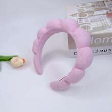 1pc Women Simple Cloud-Shaped Headband For Washing Face Hairband Diadema Hair Hoop