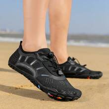 Zapatos de agua unisex, adecuados para vacaciones en pareja en la playa, campamento, fiesta, zapatos de verano de mujer para actividades acuáticas, parque acuático, flexibles y antideslizantes para natación