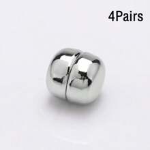 Set de 1 (4 piezas/8 piezas) Alfileres magnéticos para bufanda, pinzas magnéticas versátiles para bufandas de mujer, imanes redondos de colores, accesorios duraderos para bufandas, apropiados para uso diario