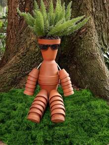 120g/50g/30g/10g Artificial Green Moss, Suitable For Indoor Potted Plants, Can Be Hung Indoors And Outdoors, Garden, Porch, Windowsill, Planter, Home Wedding, Farmhouse, Patio, Window - Multicolor - View 4