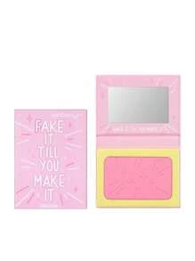 Misslyn MISSLYN-FAKE IT TILL YOU MAKE IT Powder Blush,Matte Powder Blush With Mirror,High Pigmented, Natural Looking Original, Easily Blended, Shade From Sheer To Bold, Long-Wearing Powder Blush For Cheeks That Brushes On Vibrant Yet Natural-Looking Color