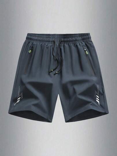 Boyfriend's Summer Silky Shorts Men Sports Outdoor Running Fitness Workout Shorts