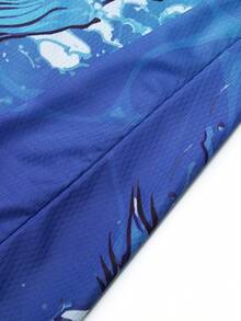 Men's Outdoor Shirt, Made Of Quick-Dry Fabric, Long Sleeve Design, With Sun Protection Hood, Suitable For Fishing And Hiking, With Face Mask - Multicolor - View 8