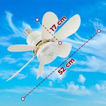 Lámpara LED con regulador de brillo de tres niveles - Blanco - Ver 1