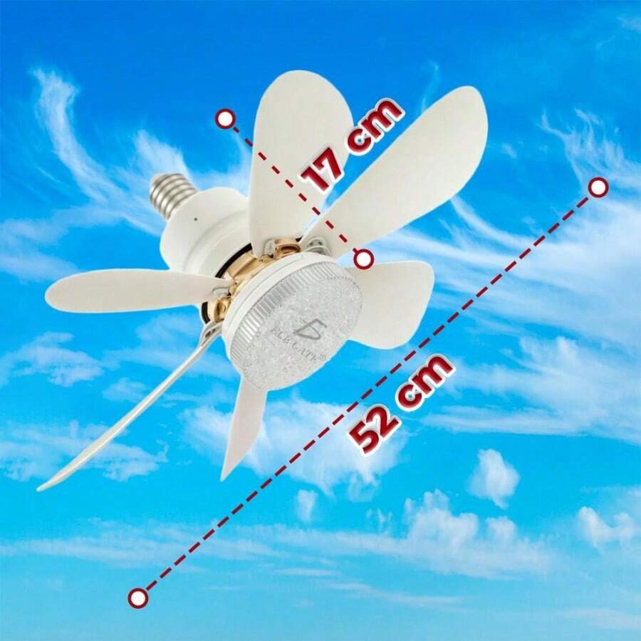 Lámpara LED con regulador de brillo de tres niveles - Blanco - Ver 1