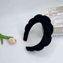 1pc Women Simple Cloud-Shaped Headband For Washing Face Hairband Diadema Hair Hoop