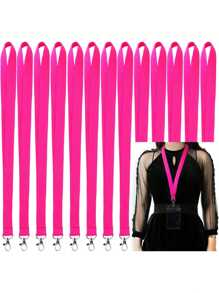 15 buc Șnur personalizabil, potrivit pentru hotel, companie, insignă de restaurant, telefon mobil, computer, card, cadou excelent pentru familie, colegi, cupluri, multifuncțional, ornamental, reutilizabil, modern, colorat, drăguț, vintage, desen animat, kawaii, personalizat, unic, personalizat, lucrători, clienți, studenți, pentru afaceri/serviciu/birou, pentru școală