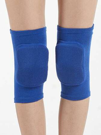 1 Par de Rodilleras Deportivas, Almohadillas de Espuma Antideslizantes, Soporte Transpirable para Baile, Patinaje, Fútbol, Baloncesto, Voleibol, Mangas Calientes y Protectoras para Rodillas Deportivas, Adecuadas para Accesorios de Gimnasio de Hombres y Mujeres