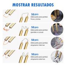 Kit De Soldadura De Plástico Portátil Reparación De Auto 50w Rojo - Tipo de Enchufe A USA (110-127V) - Ver 6