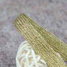 2 Yards 3/6/9mm Glitter Elastic Band Rubber Band Stretch Rope For Sewing Fabric DIY Handmade Garment Accessories
