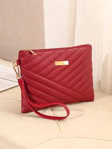 Women's Large Capacity Clutch Wallet, Handheld Smartphone Bag