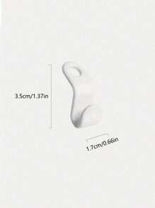 10/20/50 piezas Mini perchas para almacenamiento de guardería, diseñadas para ganchos de armario para maximizar el espacio, de doble uso como accesorios de decoración de habitación, ideales para guardar ropa de bebé, baberos, paños de eructo y diademas