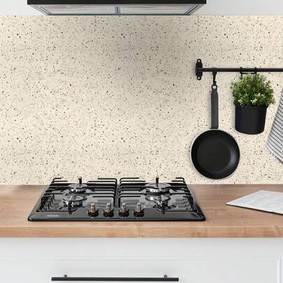  1卷花岗岩纹理自粘墙纸，防水大理石纹乙烯基接触纸，适用于厨房、浴室、橱柜、台面、桌面（15.76*118英寸）