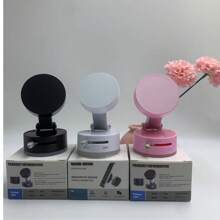 Double-Sided Vacuum Magnetic Phone Holder, Can Be Folded 360 Degrees For Portability, Fully Functional Suction Lazy Phone Holder, Circular Design, One-Handed Operation, Very Suitable For Holiday Gifts[It Is Recommended To Attach It To Smooth-Surfaced Objects, As The Adhesion Will Be More Secure.]